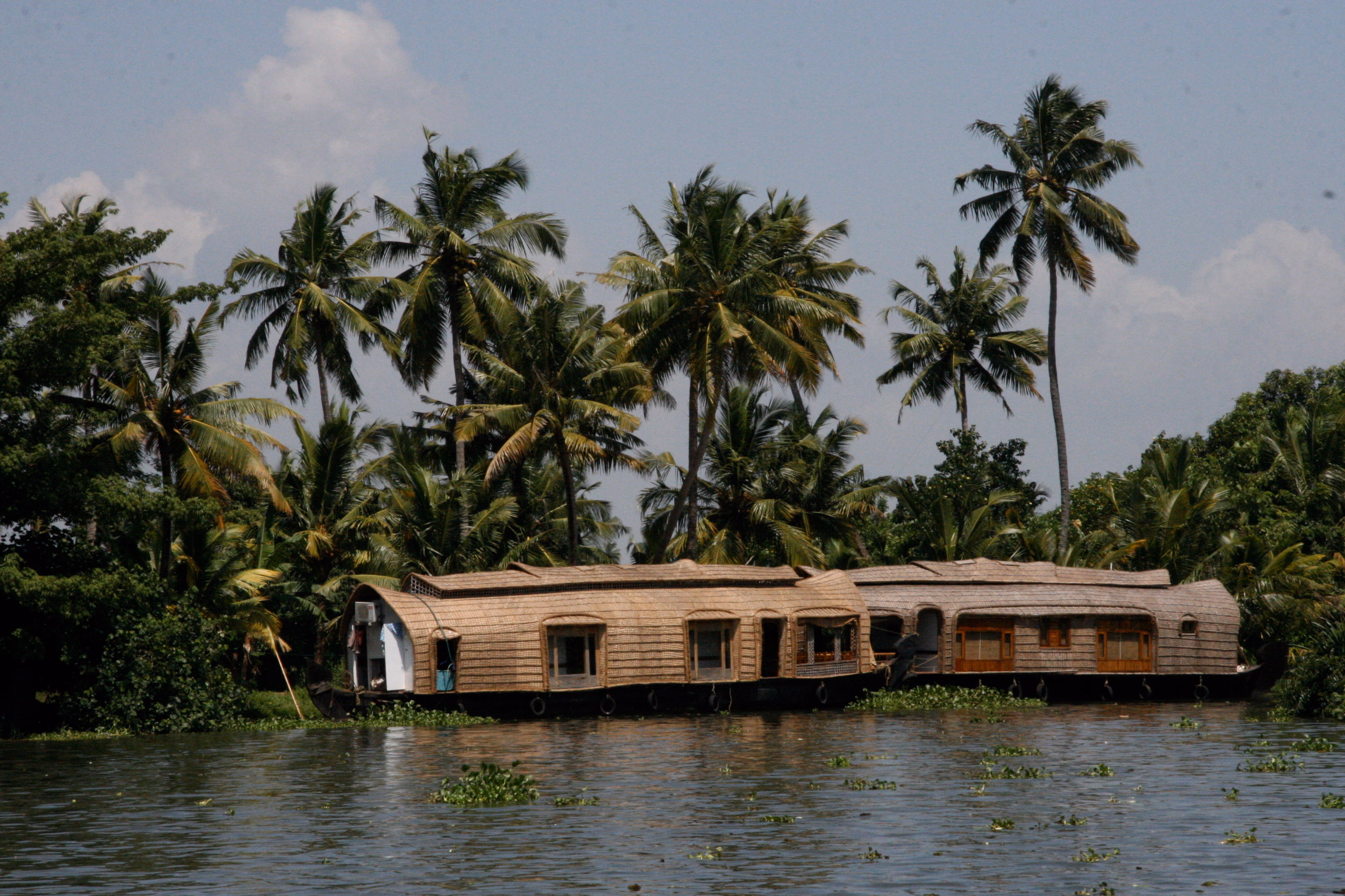 Houseboat Kerala — Sfeerimpressie India