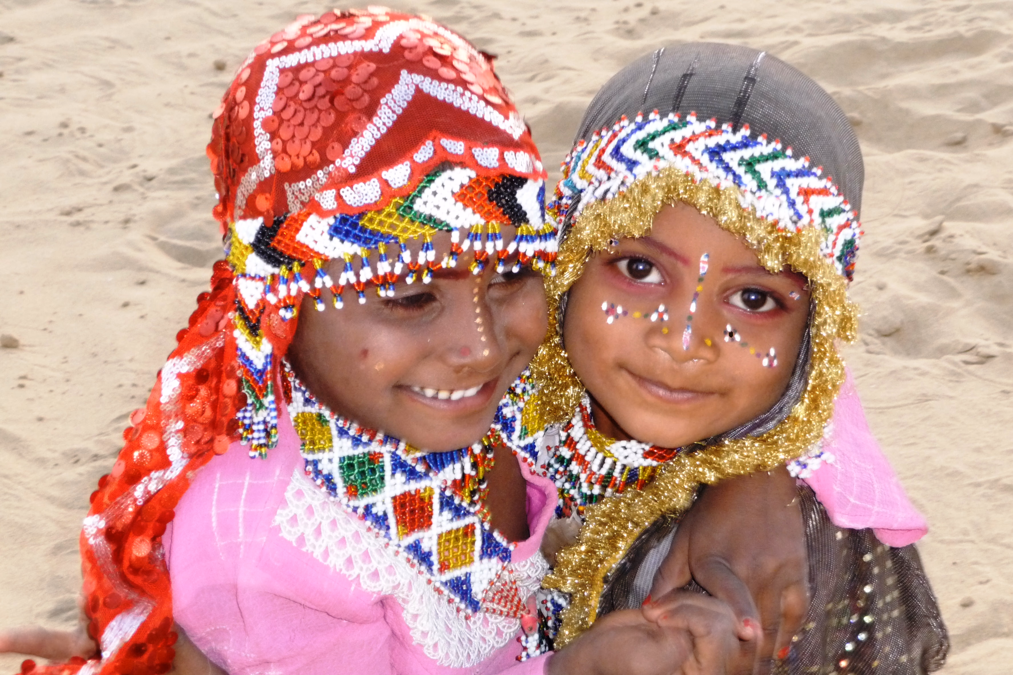 Kovalam Children On The Beach — Sfeerimpressie India