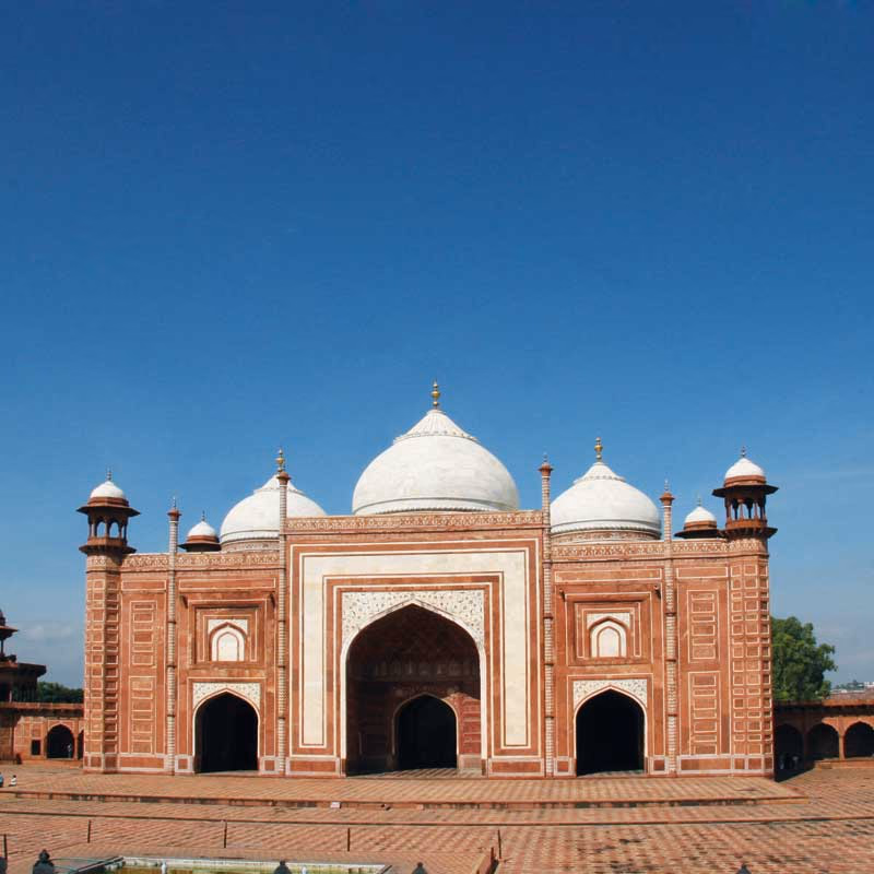 Taj Mahal — Sfeerimpressie India