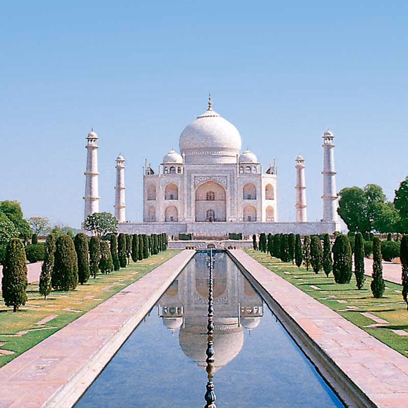 Taj Mahal — Sfeerimpressie India