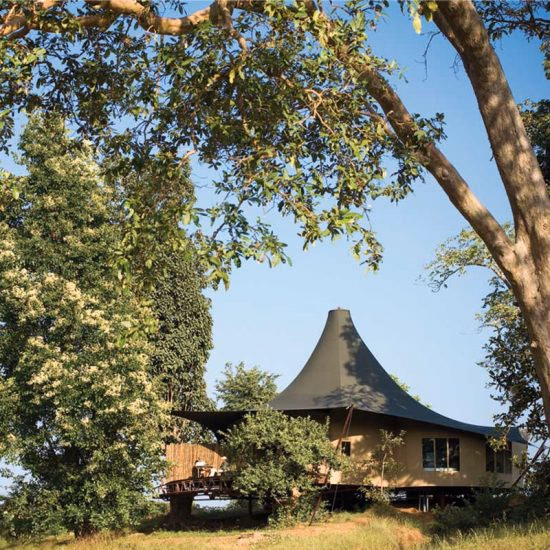 Tent Exterior — Sfeerimpressie India
