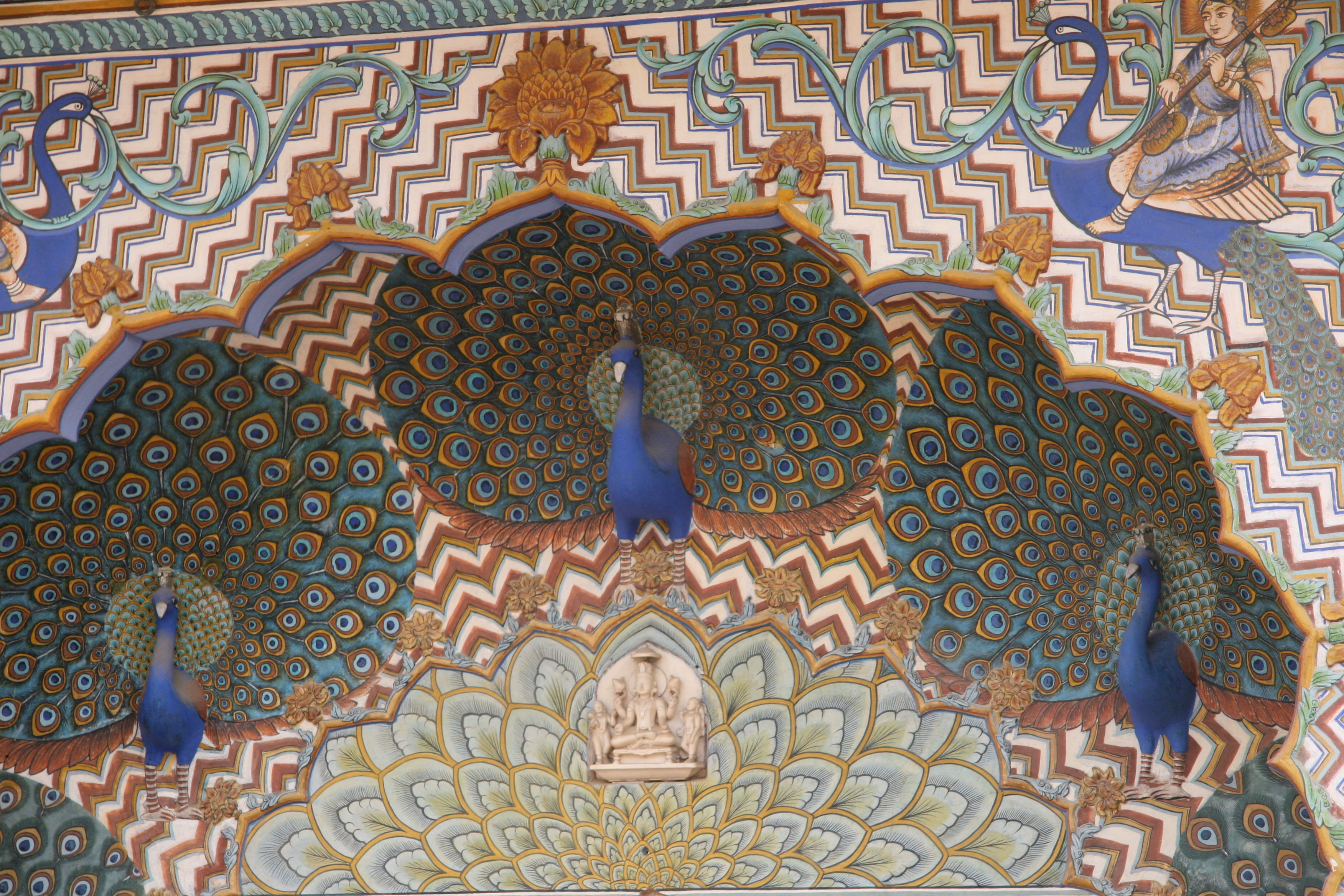 Peacocks Jaipur — Sfeerimpressie India