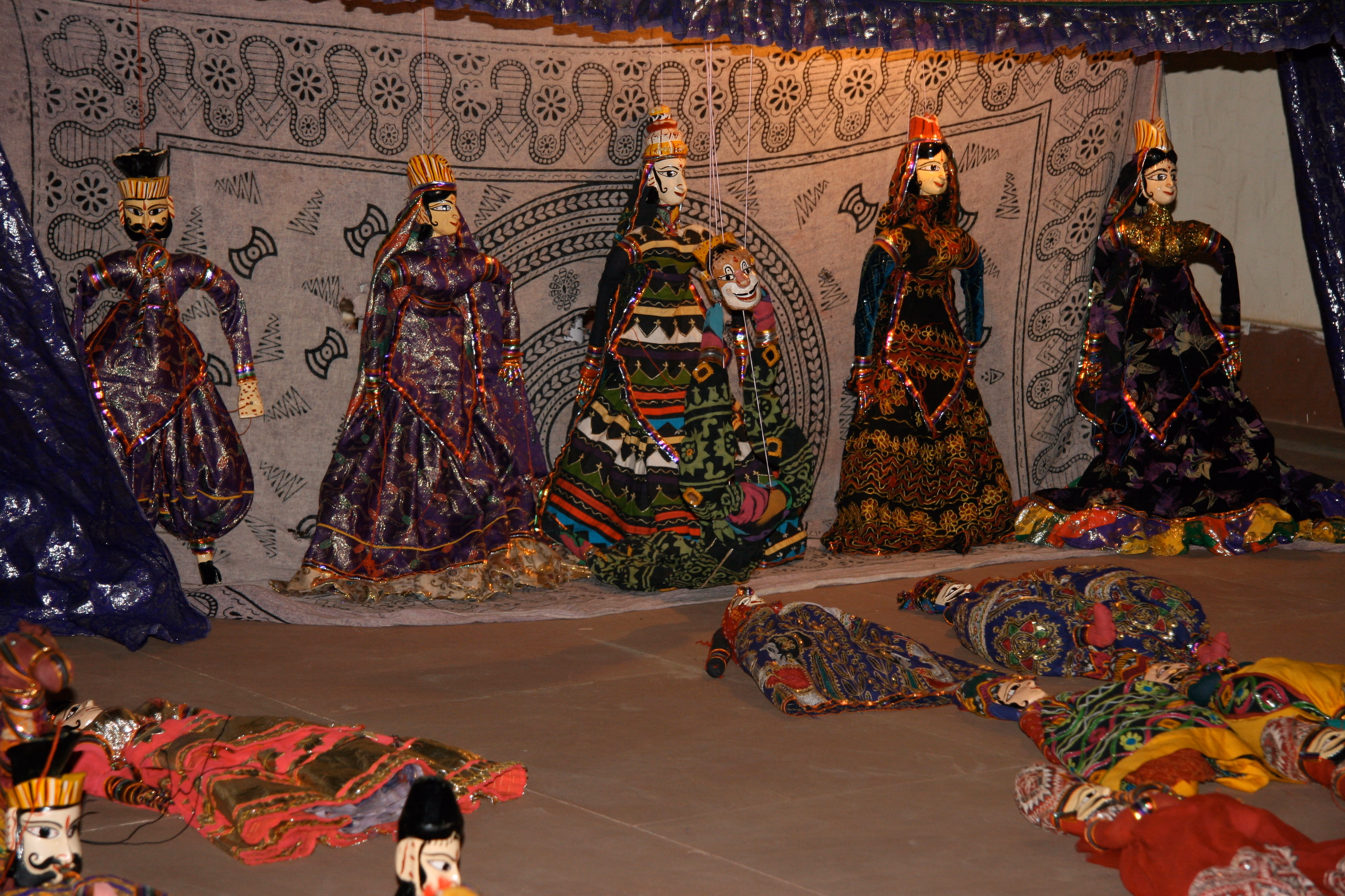 Puppet Theatre Jaipur — Sfeerimpressie India