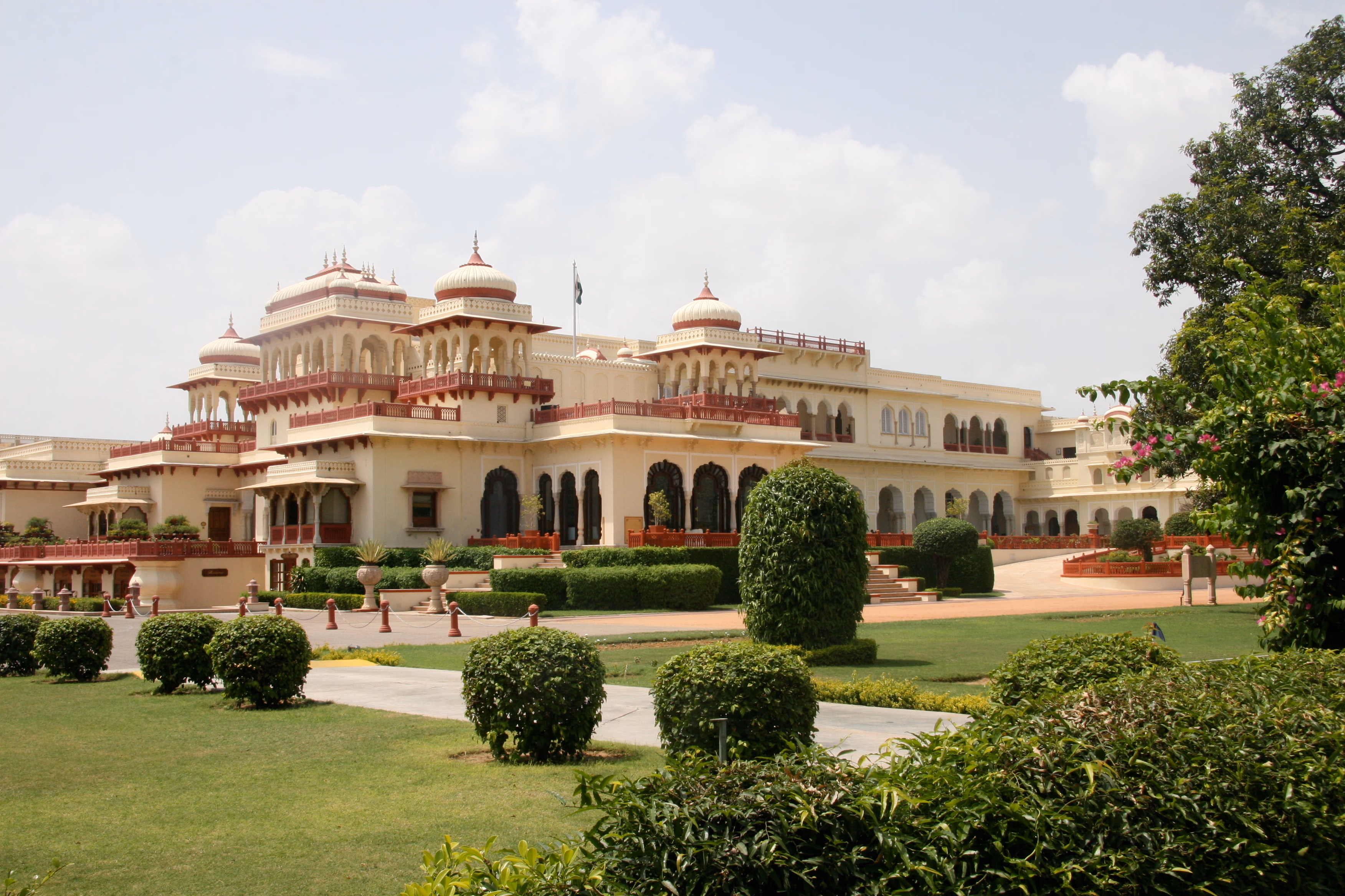 Rambagh Palace Hotel Jaipur — Sfeerimpressie India