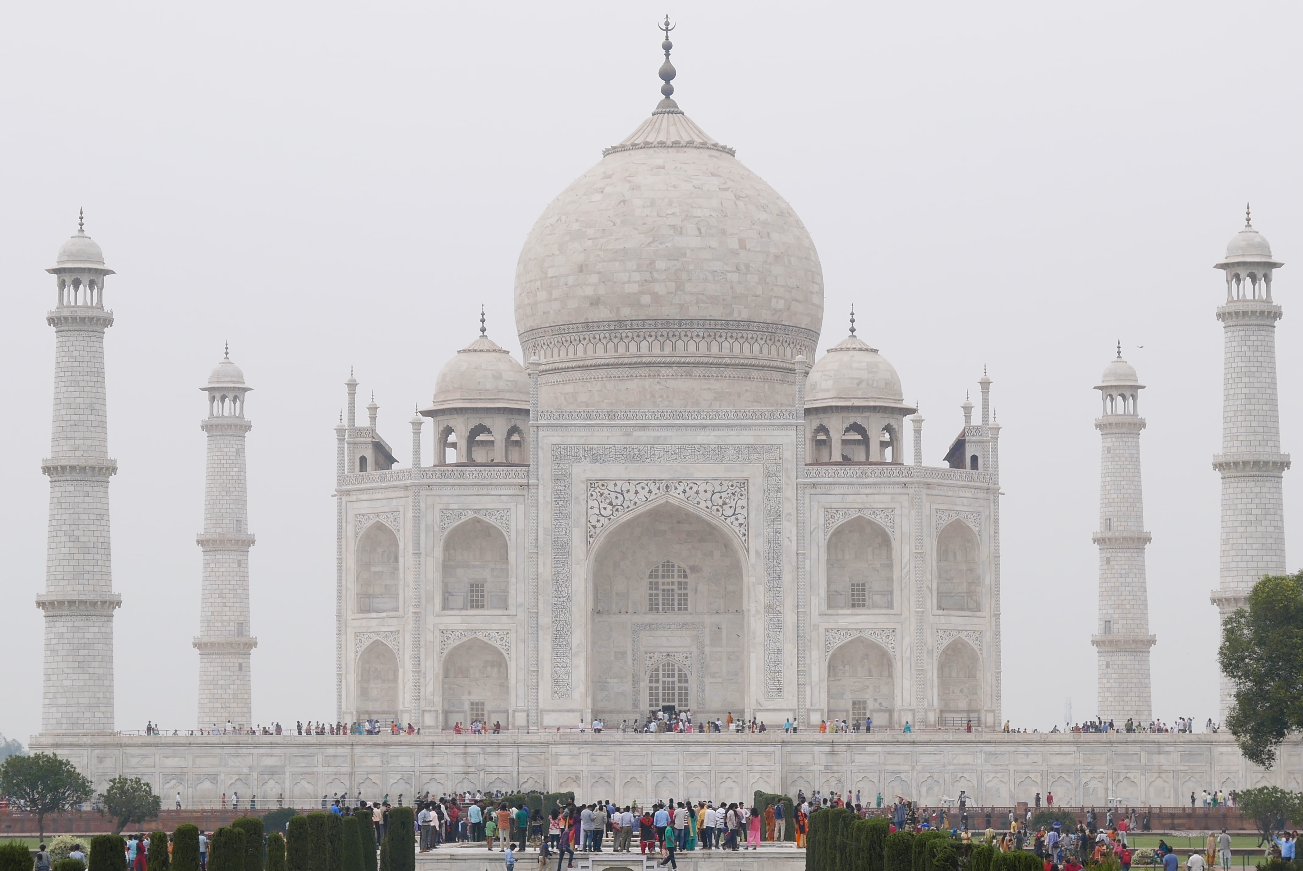 Taj Mahal Agra — Sfeerimpressie India
