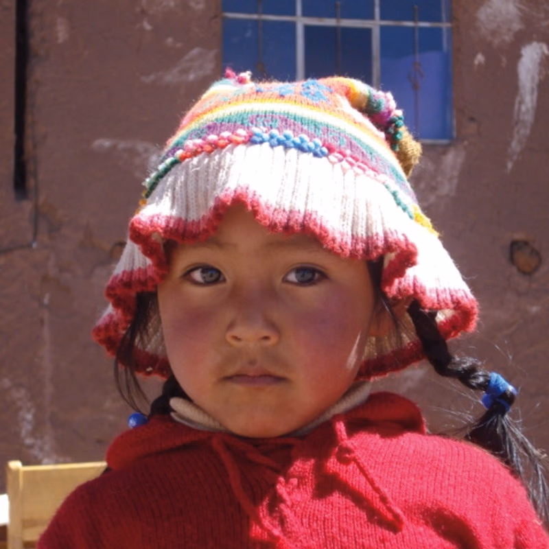 Rr10 Bolivia Child Altiplano — Sfeerimpressie Latijns-Amerika