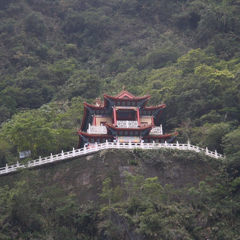 Taiwan Tempel Bergen — Sfeerimpressie Zuidoost-Azië